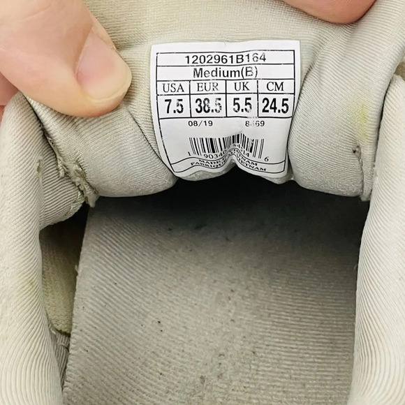 Brooks Adrenaline GTS 20 Running Shoes 7.5B Womens 1202961B164 Gray Gold Sneaker - Picture 7 of 10